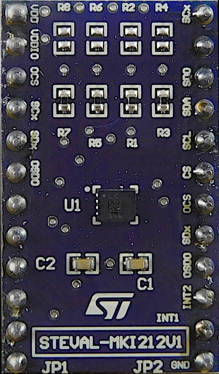 STMicroelectronics STEVAL-MKI212V1 ASM330LHHX Adapter Board